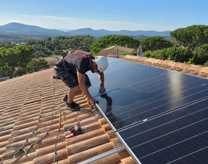 Installateur panneaux solaires Lagnes — pose photovoltaïque sur toiture