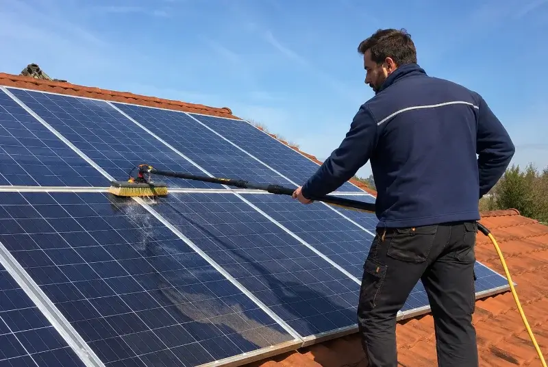 Nettoyage et entretien de panneaux solaires à Lagnes