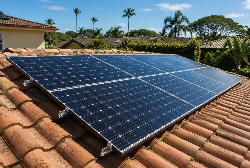 Installation de panneaux solaires à Lagnes